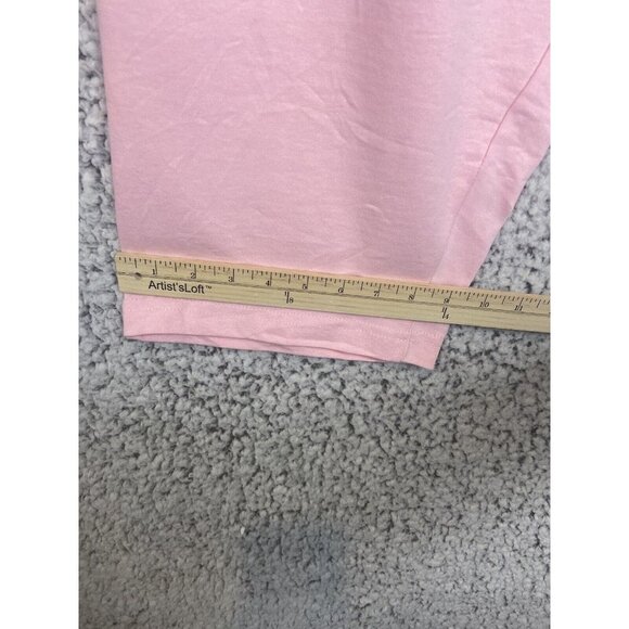 CW Classic elastic  waist drawstring pockets cropped knit sweatpants  size 1XL - Picture 4 of 6